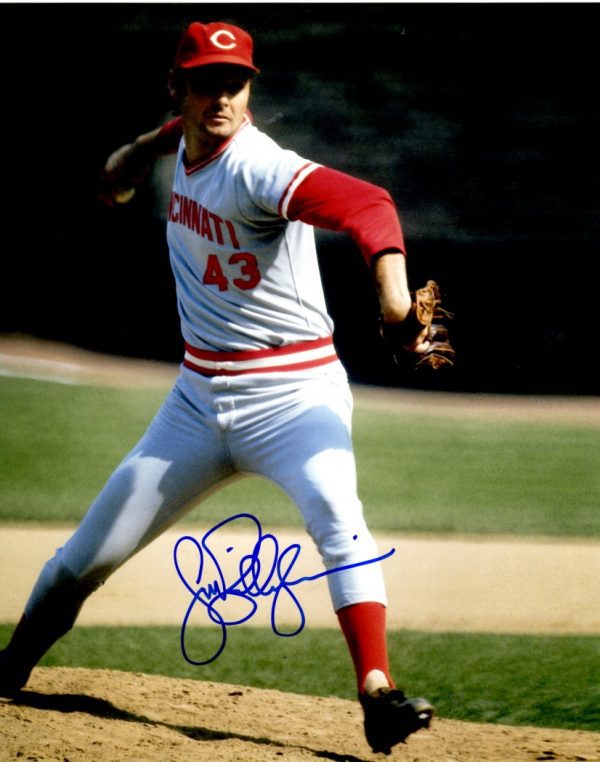 AUTOGRAPHED JACK BILLINGHAM 8X10 photo  Cincinnati Reds