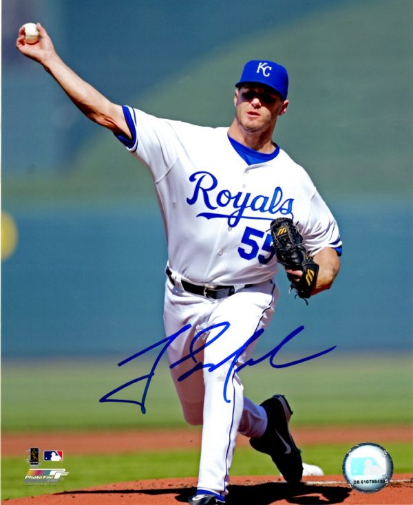 AUTOGRAPHED GIL MECHE 8X10 photo KC Royals