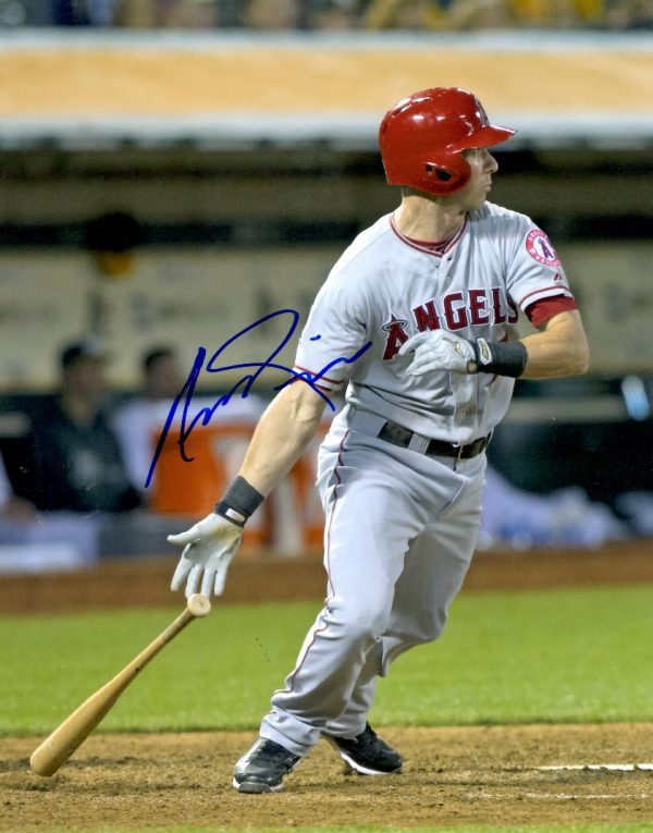 AUTOGRAPHED ANDREW ROMINE 8X10 Los Angeles Angels Photo