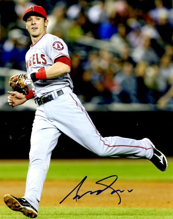 AUTOGRAPHED ANDREW ROMINE 8X10 Los Angeles Angels Photo