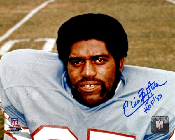Autographed  ELVIN BETHEA HOF 8X10 Houston Oilers photo
