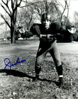 Autographed JIM RICCA 8X10 photo Washington Redskins