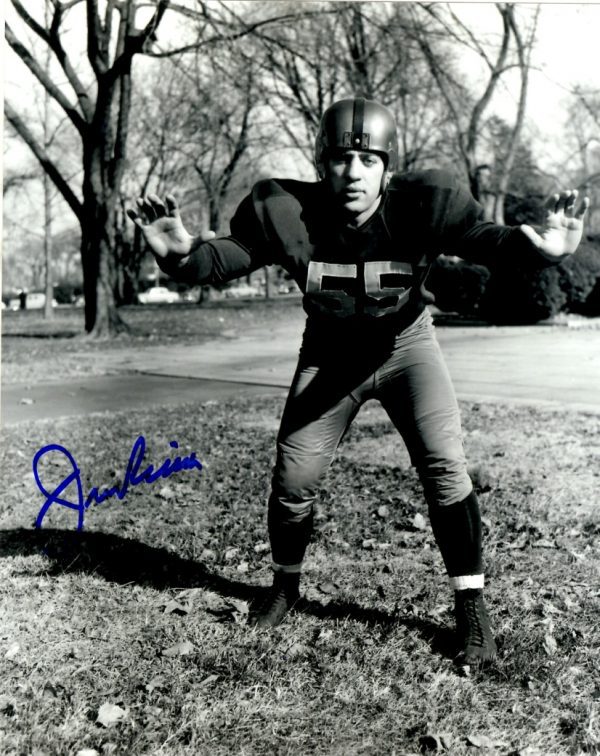 Autographed JIM RICCA 8X10 photo Washington Redskins