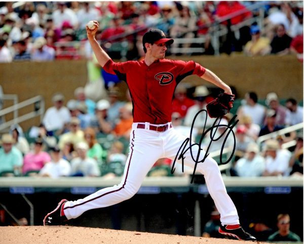 Autographed BRANDON MCCARTHY 8X10 Arizona Diamondbacks Photo