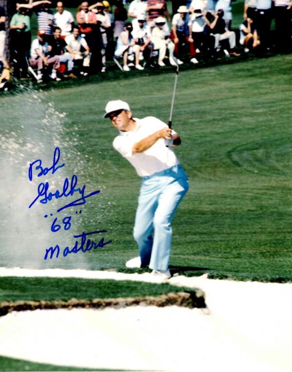 Autographed Bob Goalby 8x10 PGA Photo