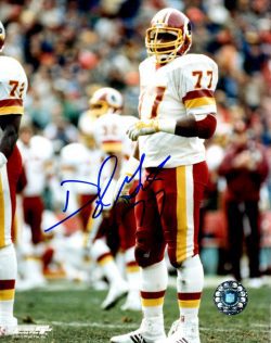 Autographed DARRYL GRANT 8x10 Washington Redskins Photo