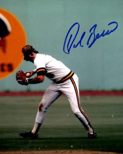 Autographed DALE BERRA 8X10 Photo Pittsburgh Pirates
