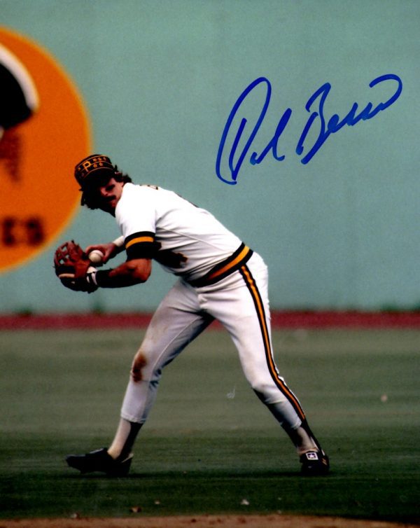 Autographed DALE BERRA 8X10 Photo Pittsburgh Pirates