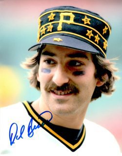 Autographed DALE BERRA 8X10 Photo Pittsburgh Pirates