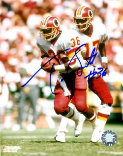 Autographed TIMMY SMITH 8x10 Washington Redskins Photo