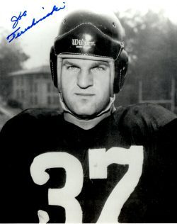 Autographed JOE TERESHINSKI 8X10 photo Washington Redskins