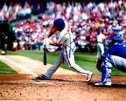 AUTOGRAPHED BEN REVERE 8X10 Philadelphia Phillies Photo