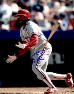 AUTOGRAPHED TONY PENA 8X10 St. Louis Cardinals photo