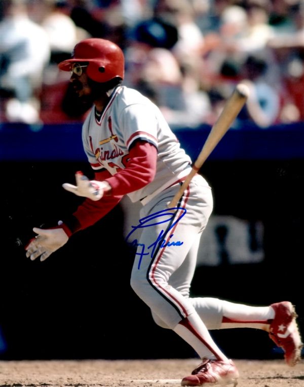 AUTOGRAPHED TONY PENA 8X10 St. Louis Cardinals photo