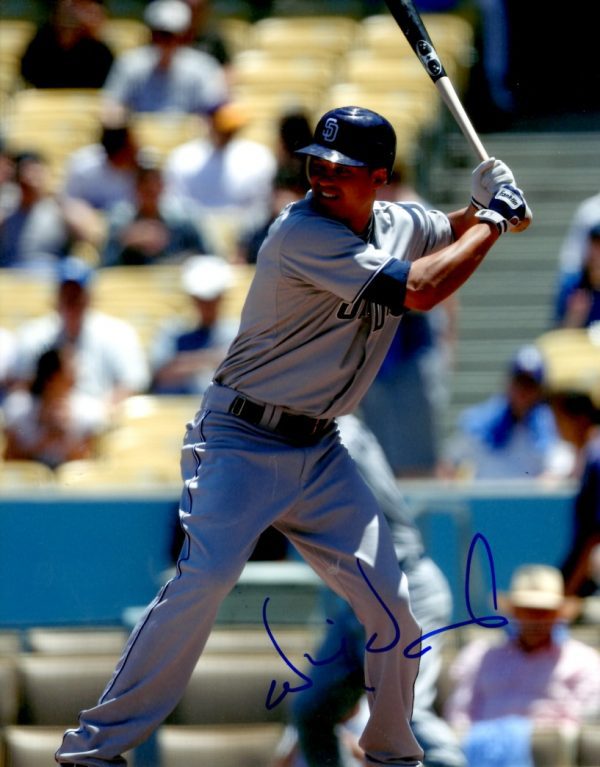 AUTOGRAPHED WILL VENABLE 8X10 San Diego Padres photo
