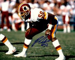 Autographed RAVIN CALDWELL 8x10 Washington Redskins Photo