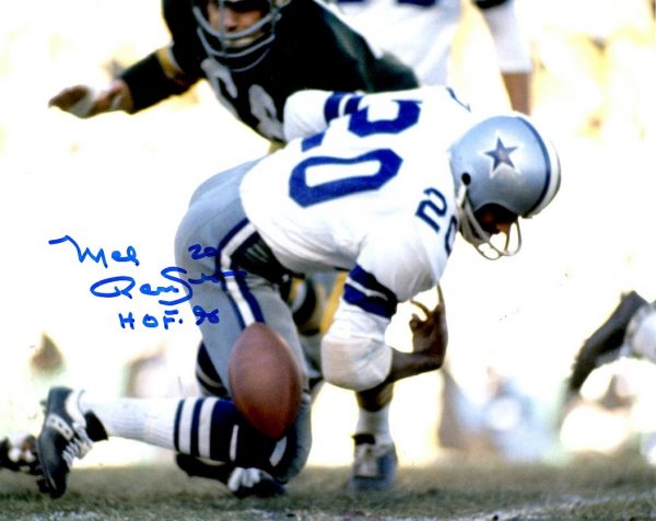 Autographed MEL RENFRO 8x10 Dallas Cowboys Photo