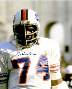 Autographed DONNIE GREEN  8X10 Buffalo Bills Photo