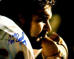 Autographed RON SAUL 8x10 Washington Redskins Photo