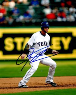 AUTOGRAPHED JOSH HAMILTON 8X10 Texas Rangers Photo