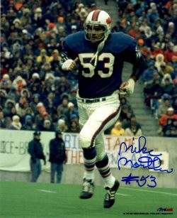 Autographed MIKE MONTLER 8X10 Buffalo Bills Photo