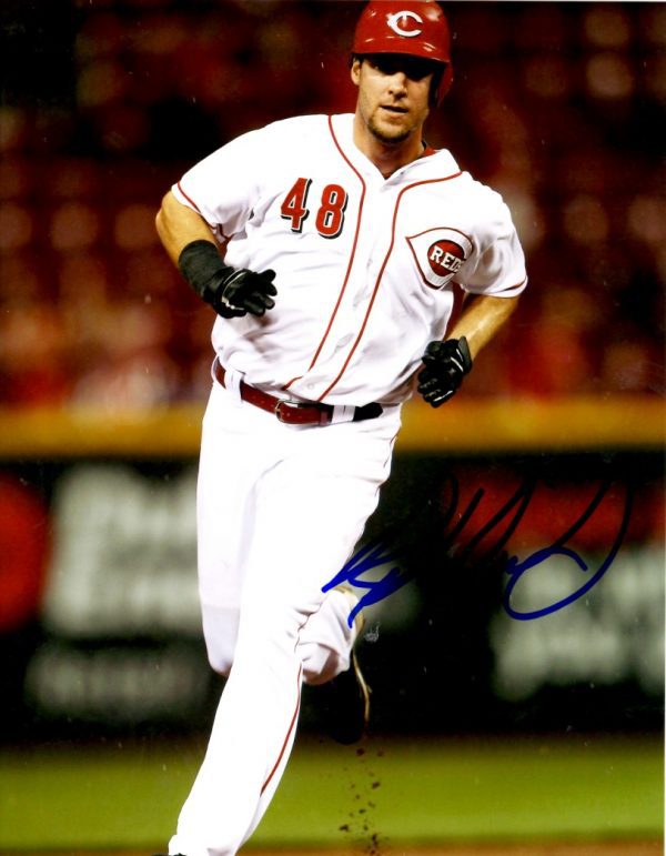 AUTOGRAPHED RYAN LUDWICK 8X10 photo  Cincinnati Reds