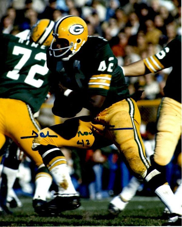 Autographed JOHN BROCKINGTON  8X10 Green Bay Packers Photo