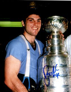 Autographed RICK TOCCHET 8x10 Pittsburgh Penguins Photo