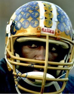 Autographed HUGH GREEN 8X10 Pitt Panthers Photo