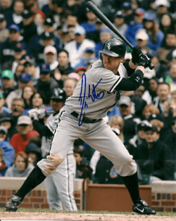 AUTOGRAPHED photo DARIN ERSTAD Chicago White Sox