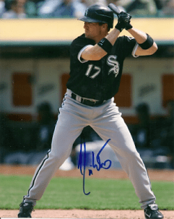 AUTOGRAPHED photo DARIN ERSTAD Chicago White Sox