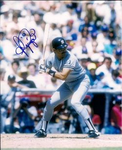 AUTOGRAPHED ALVARO ESPINOZA 8x10 New York Yankees Photo