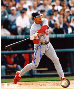 AUTOGRAPHED SIGNED photo ELI MARRERO #1 Cardinals