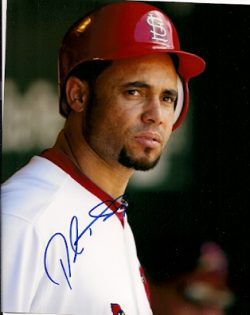 AUTOGRAPHED PEDRO FELIZ 8x10 St. Louis Cardinals photo
