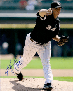 AUTOGRAPHED  GAVIN FLOYD 8x10 Chicago White Sox Photo