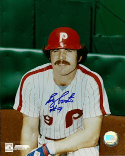AUTOGRAPHED BARRY FOOTE 8x10 Philadelphia Phillies photo