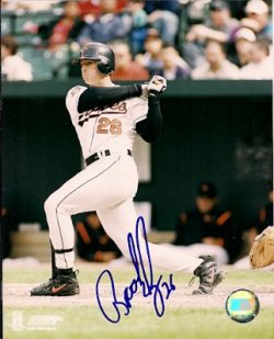 AUTOGRAPHED  photo BROOK FORDYCE Baltimore Orioles