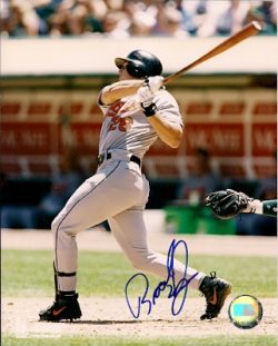 AUTOGRAPHED photo BROOK FORDYCE Baltimore Orioles