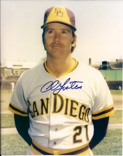 AUTOGRAPHED ALAN FOSTER 8x10 San Diego Padres photo