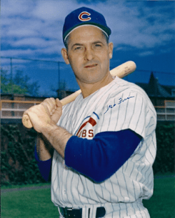 AUTOGRAPHED GEORGE FREESE Chicago Cubs 8X10 Photo