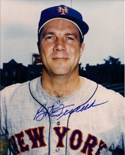 AUTOGRAPHED BOB FRIEND New York Mets photo