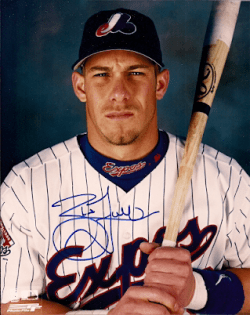 AUTOGRAPHED BRAD FULLMER Montreal Expos Photo