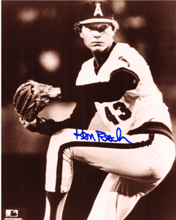 AUTOGRAPHED SIGNED photo KEN FORSCH Angels