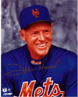 AUTOGRAPHED FRANK HOWARD - New York Mets photo