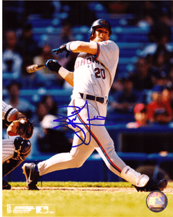 SIGNED photo BRAD FULLMER #3 Toronto Blue Jays