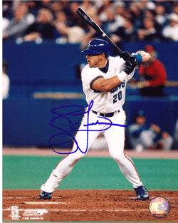 SIGNED photo BRAD FULLMER #4 Toronto Blue Jays