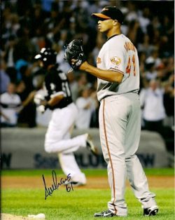 AUTOGRAPHED  photo ARMANDO GABINO Baltimore Orioles