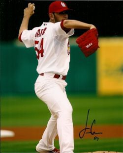 AUTOGRAPHED JAIME GARCIA St. Louis Cardinals photo