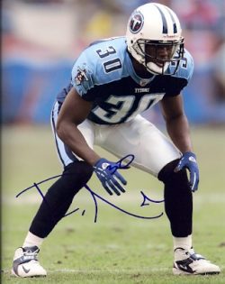 Autographed RICH GARDNER - Tennessee Titans  photo