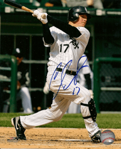 AUTOGRAPHED  photo CHRIS GETZ Chicago White Sox